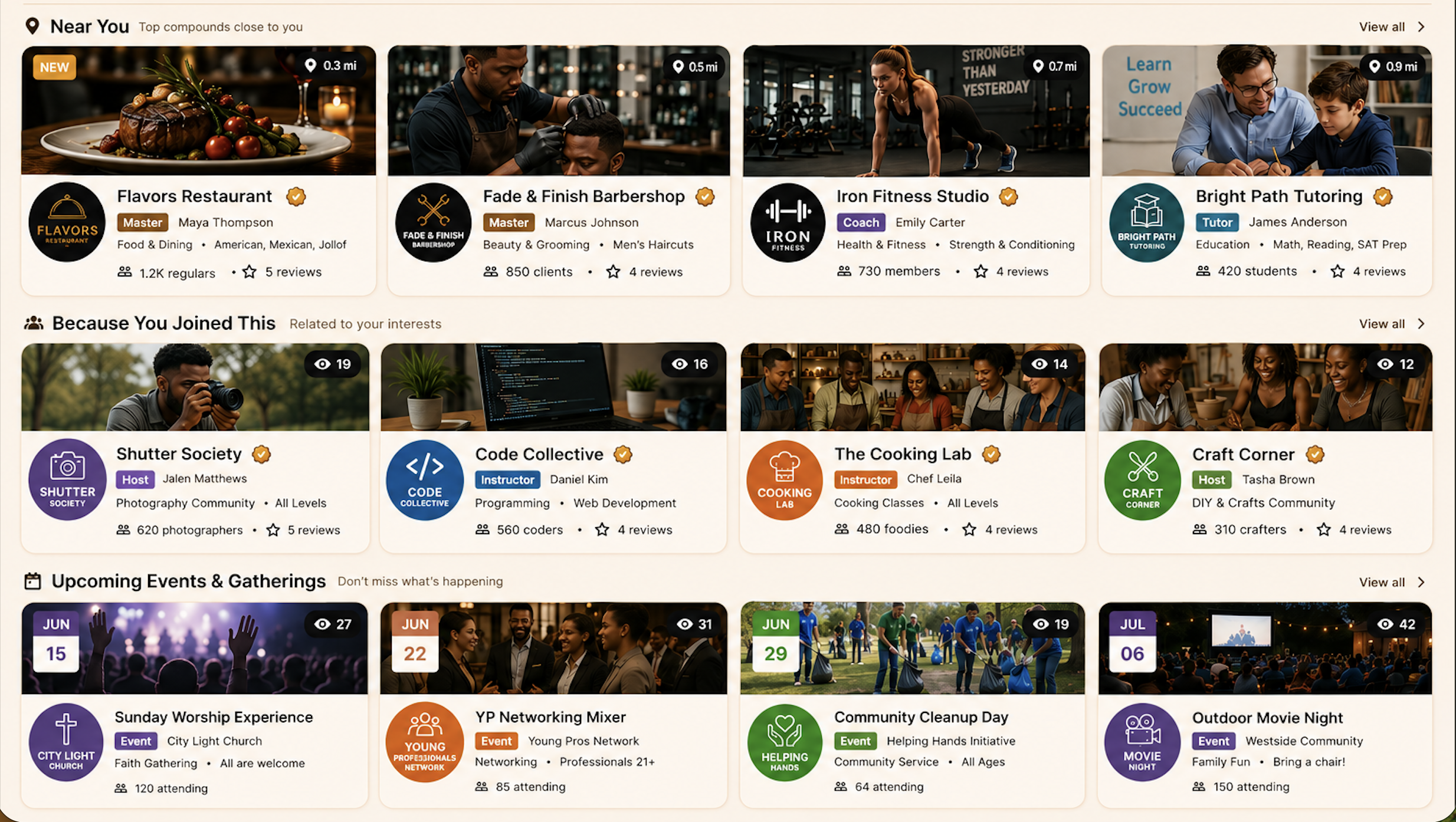 Browse and discover Compounds on ShowMe